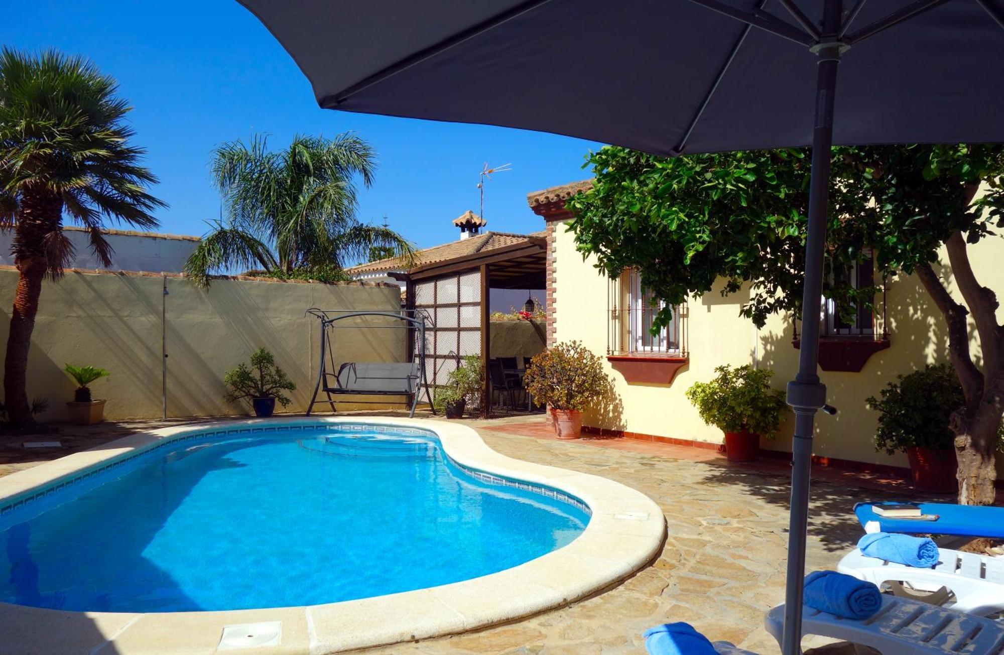 Casa Limon - Ferienhaus - Pool - Klimaanlage - W-Lan 치클라나 데 라 프론테라 외부 사진